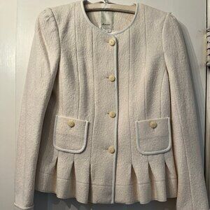 Elevenses Cream Boucle Jacket